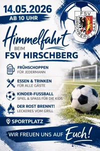 Himmelfahrt beim FSV Hirschberg